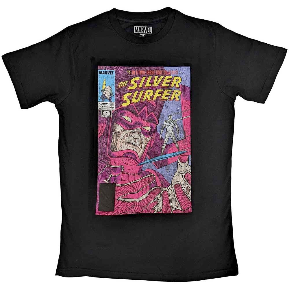 Marvel Silver Surfer - Galactus & Silver Surfer Heren T-shirt - Zwart